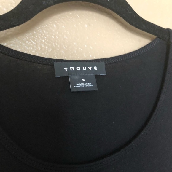 Trouvé Black Side Tie Tank Top Size M - Picture 8 of 8